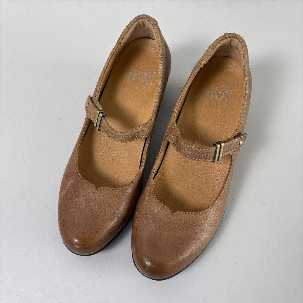 Dansko Brown Mary Jane Shoes